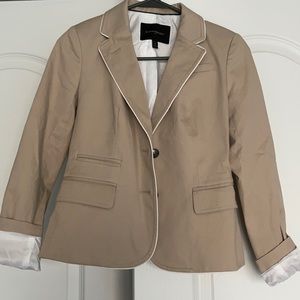 Tan Banana Republic Blazer